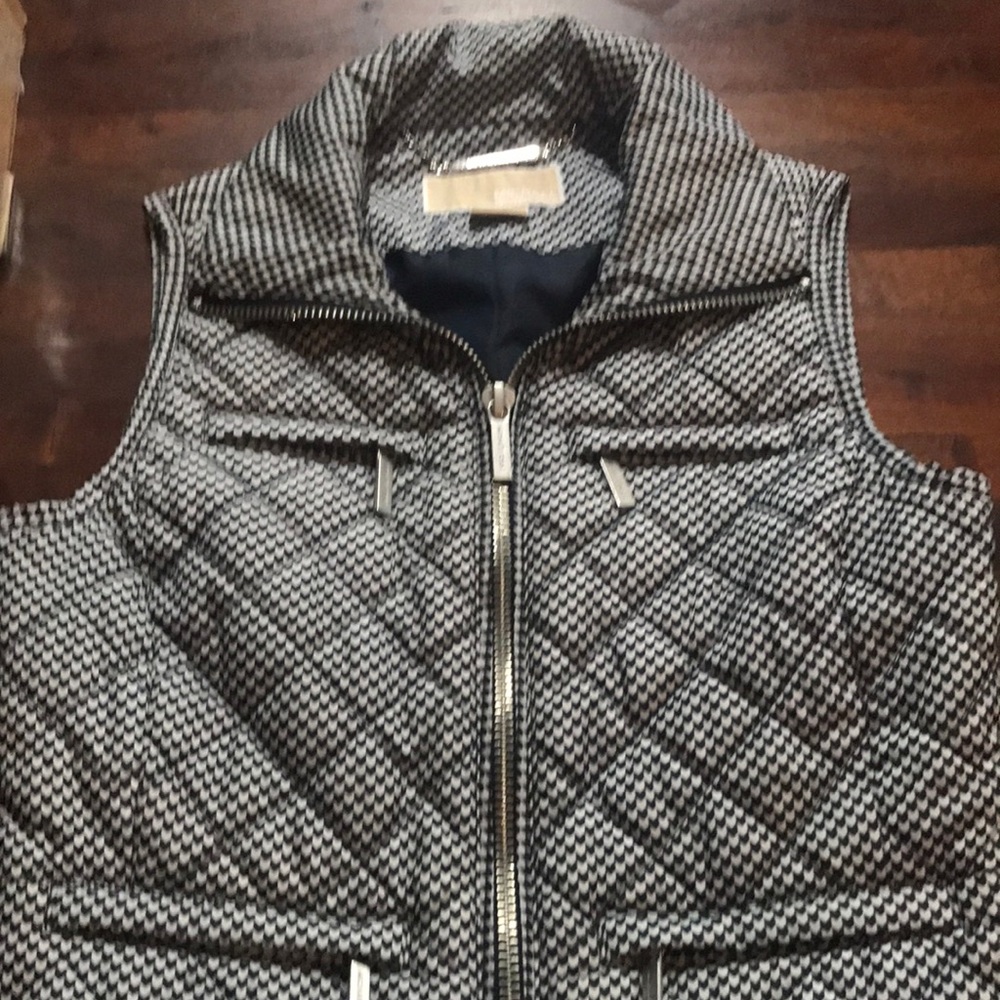 Michael Kors small petite quilted vest.